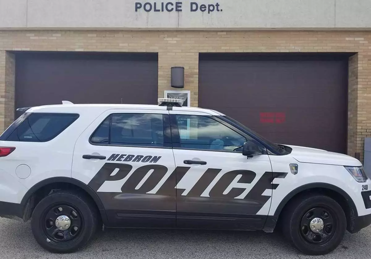 Police SUV for Hebron