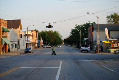 Downtown Hebron from Dari Company 